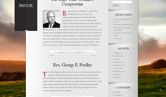 George Findley Web Site