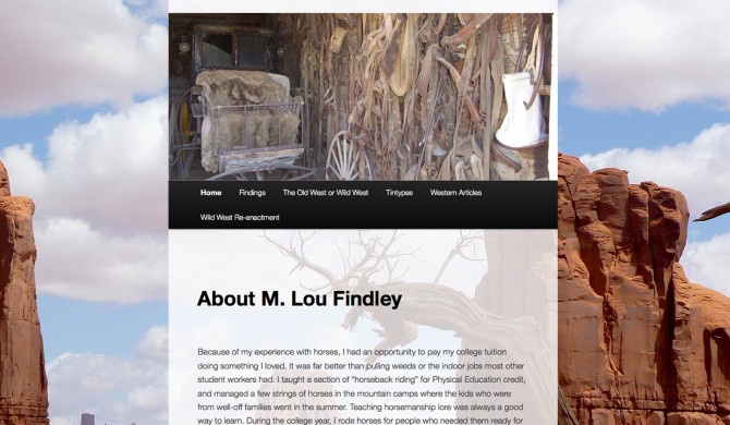 M Lou Findley Web Site